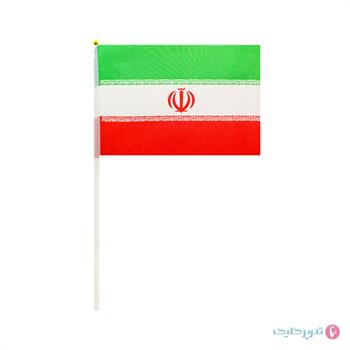 پرچم پارچه ای دسته دار بزرگ