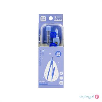 پرگار اتودی 2 تکه قابدار شیف 3087