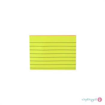  پست ایت 100برگ 7.5 *10 خط دار اسکول مکس 118