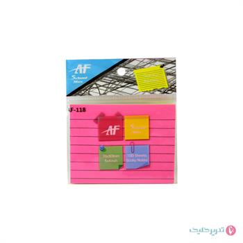  پست ایت 100برگ 7.5 *10 خط دار اسکول مکس 118