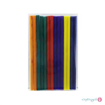 چوب بستنی گرد اسپیرال رنگی