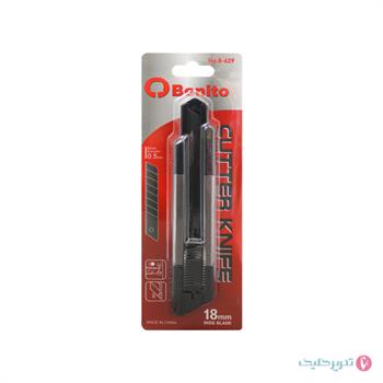  کاتر آلومینیومی تیغ مشکی بنیتو کد 629