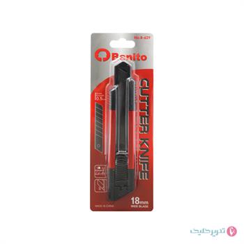  کاتر آلومینیومی تیغ مشکی بنیتو کد 629