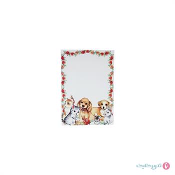 کاغذ یادداشت حاشیه دار فانتزی 13x9