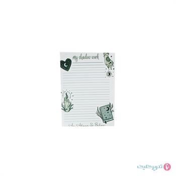 کاغذ یادداشت حاشیه دار فانتزی 13x9