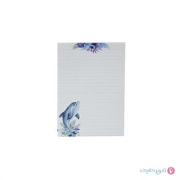 کاغذ یادداشت حاشیه دار فانتزی 10x14