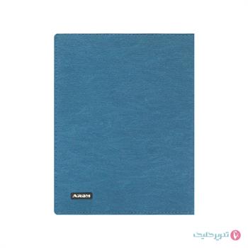 کلاسور 100برگ چرمی 26 حلقه فلزی عرش