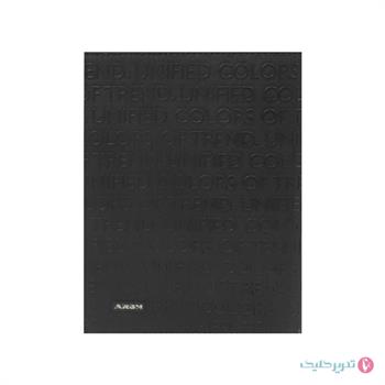 کلاسور 100برگ چرمی 26 حلقه فلزی عرش