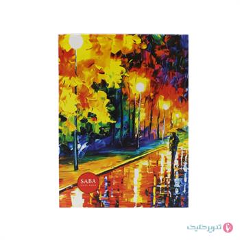 کلاسور 20حلقه قفل فلزی سلفونی صبا