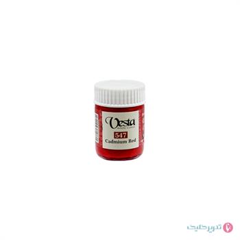  گواش حرفه ای قرمز وستا کد 547