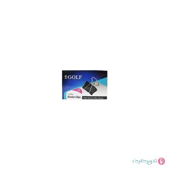 گیره دوبل 25 میل مشکی گلف